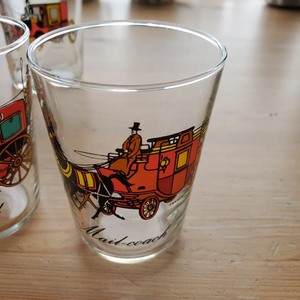 Vintage drinking glasses